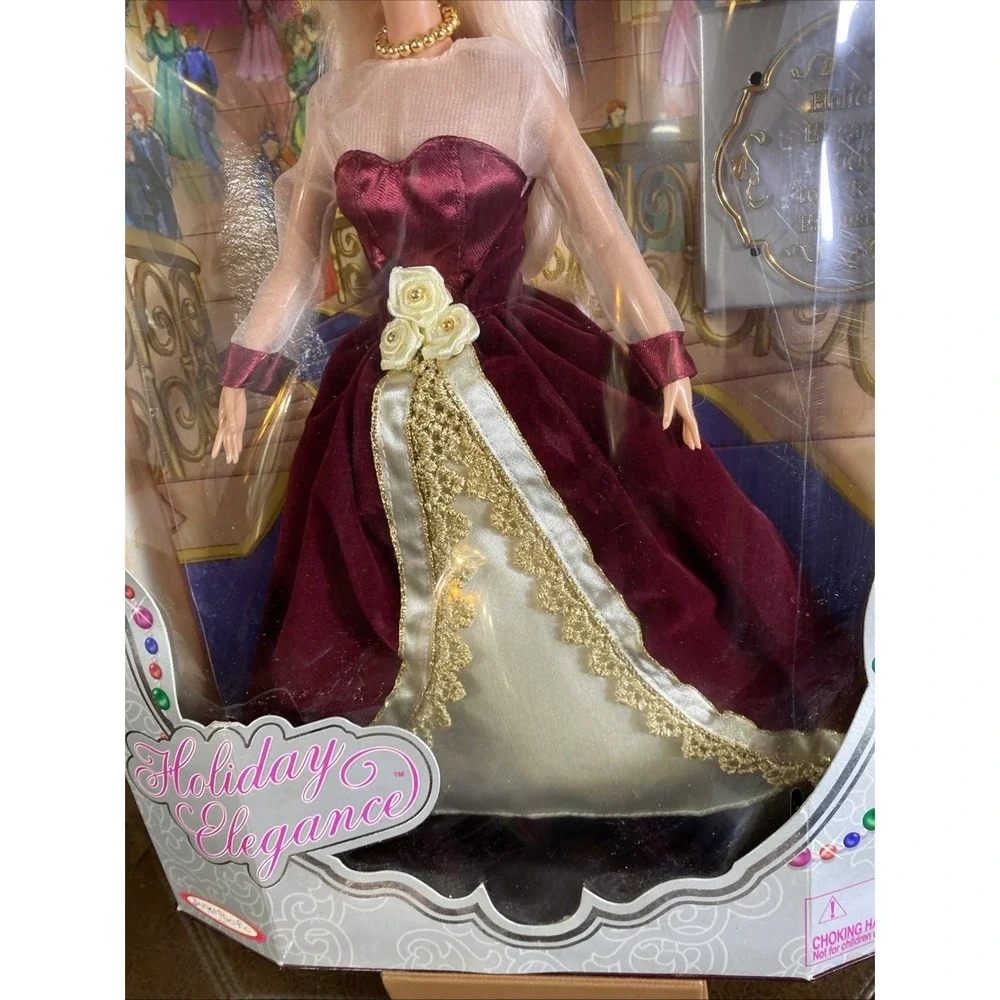 Barbie Holiday Elegance Jakks Pacific Toys R US Exclusive 2000 W Ornament Vtg - Picture 3 of 16